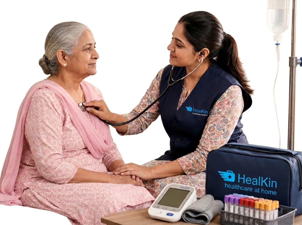 Advanced Diagnostics at home in Mumbai — Healkin nurses