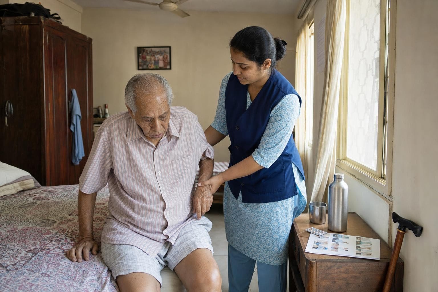 Caring for a Parent After a Stroke at Home: The First Weeks, Explained