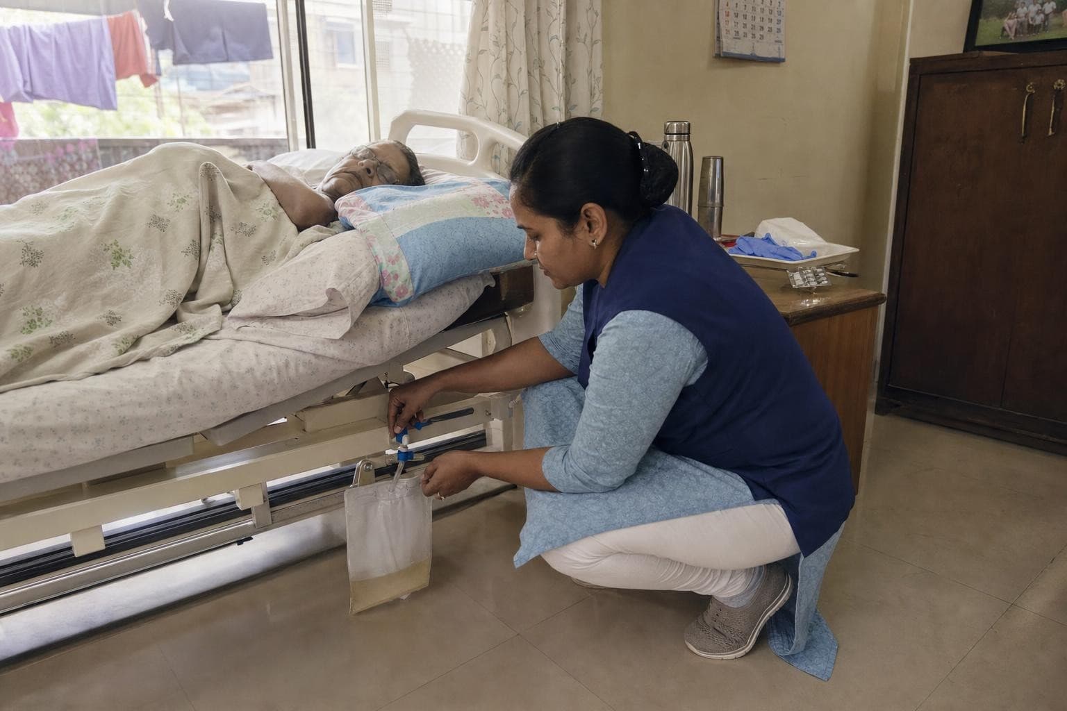 Urinary Catheter Care at Home: The Daily Routine and the Signs That Mean Call Today