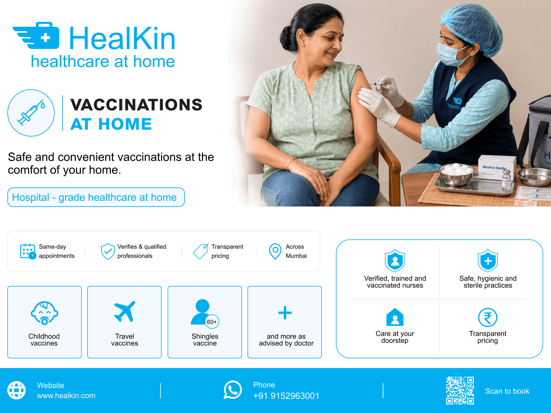 Home Vaccination in Mumbai: Your Complete Guide to Safe Vaccination at Your Home